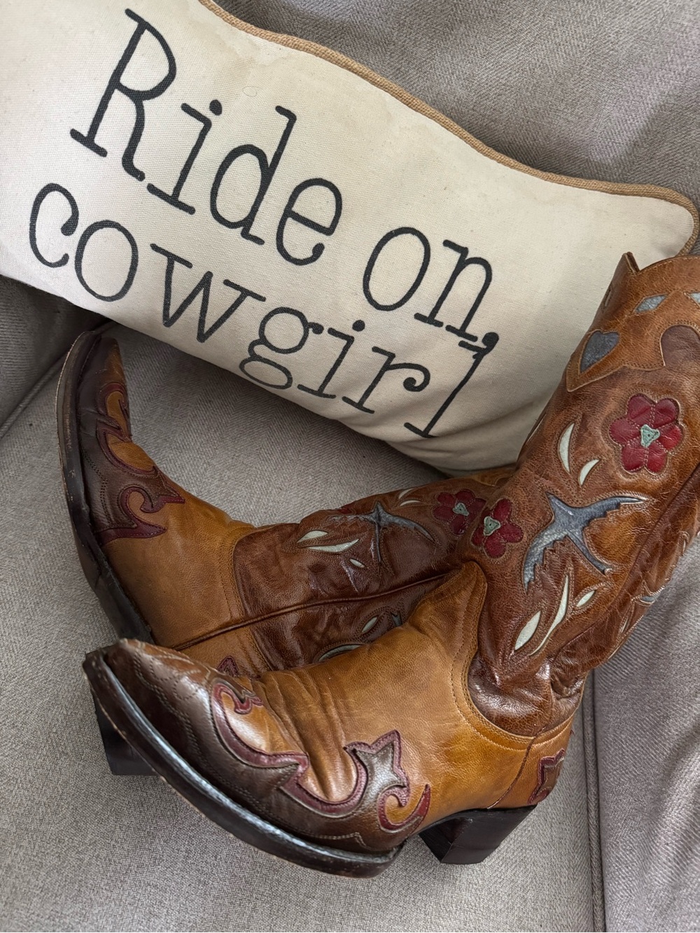Beautiful OLD GRINGO GOLONDRITA leather cowgirl boots